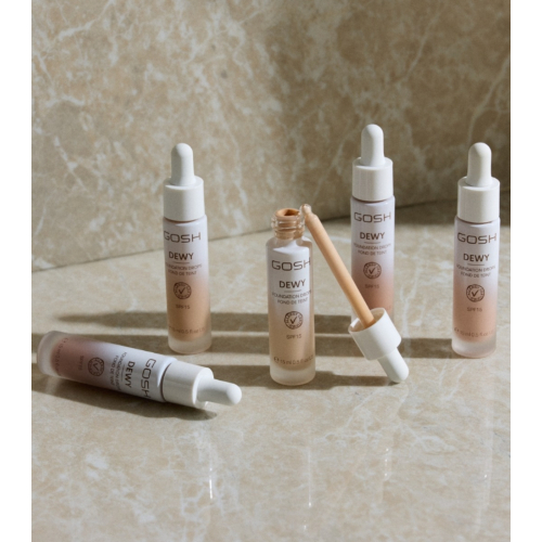 Gosh - Makeup Base Dewy Foundation Drops - 008: Tan