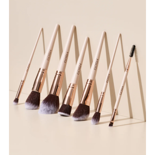 Gosh - 2 in 1 Brush Brow & Eye Liner