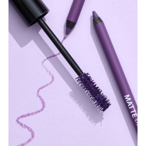 Gosh - Eyeliner Pencil Matte Eye Liner - 019: Dusty Violet