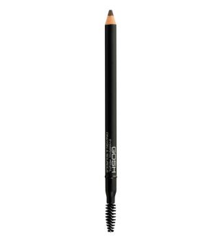 Gosh - Eyebrow pencil and brush duo - Soft Black