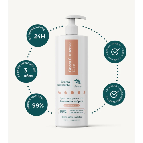 Green Cornerss - Oatmeal Moisturizing Body Cream - Atopic Skin