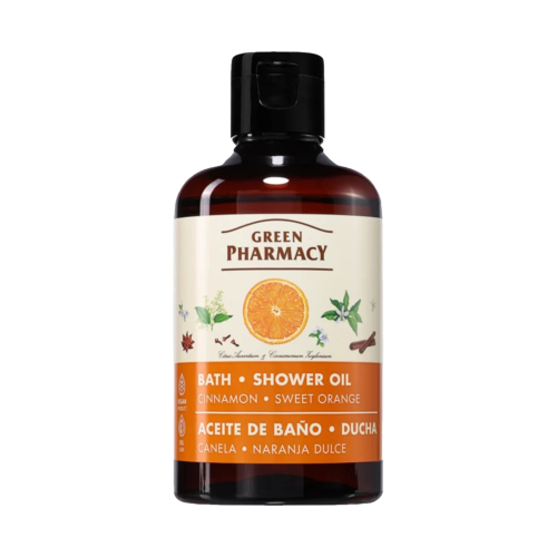 Green Pharmacy - Bath oil - Tangerine and cinnamon