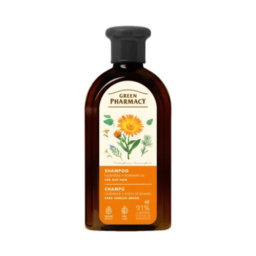 Green Pharmacy - Shampoo for normal and oily hair - Calendula