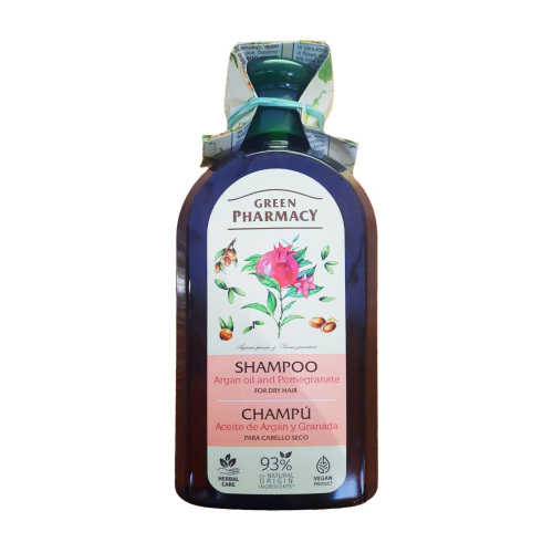 Green Pharmacy - Dry hair shampoo - Argan and pomegranate