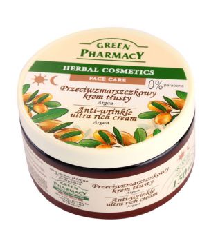 Green Pharmacy - Moisturizing anti-wrinkle cream for dry skin - Argan