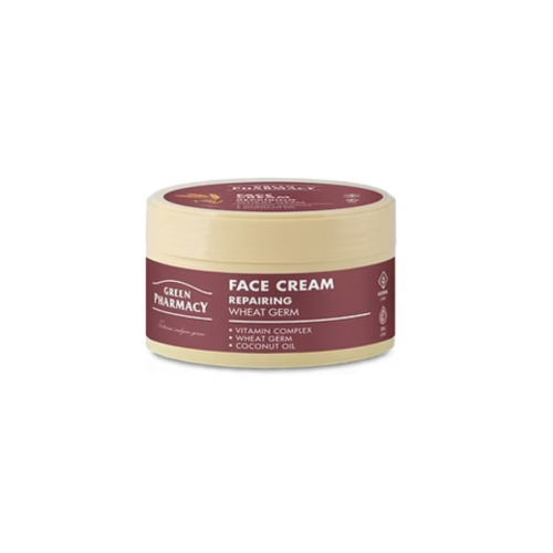Green Pharmacy - Facial Cream with Wheat Germ