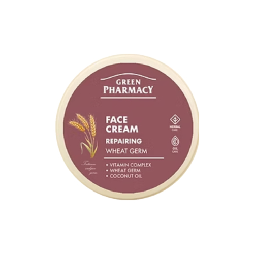 Green Pharmacy - Facial Cream with Wheat Germ