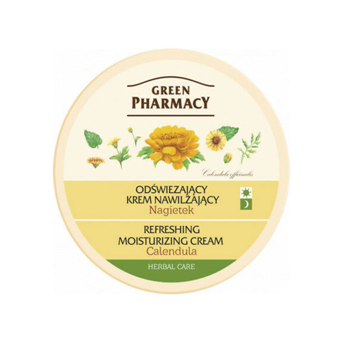 Green Pharmacy - Refreshing and moisturizing cream for dry skin - Calendula