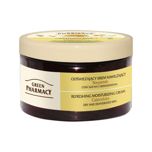 Green Pharmacy - Refreshing and moisturizing cream for dry skin - Calendula