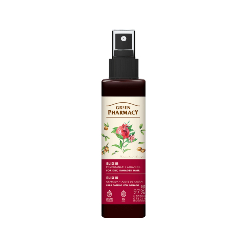 Green Pharmacy - Hair Elixir for Damaged Hair - Pomegranate and Argan Oil