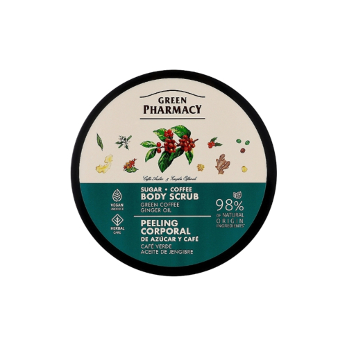 Green Pharmacy - Body Scrub - Green Coffee and Ginger Oil