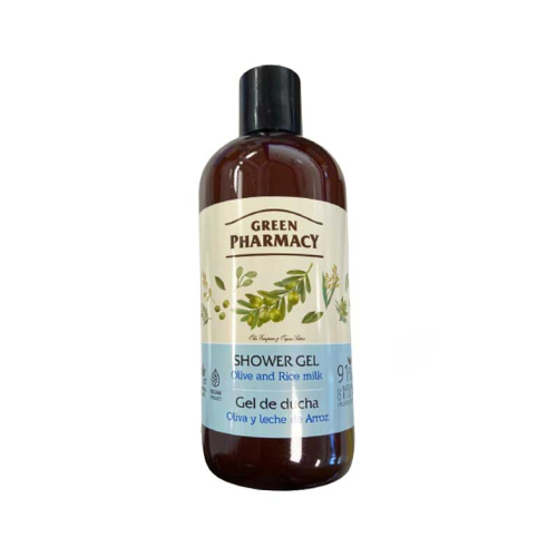 Green Pharmacy - Shower gel - Olive and rice milk