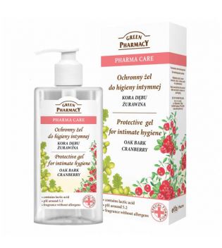 Green Pharmacy - Soothing intimate hygiene gel Pharma Care - Oak bark and cranberry