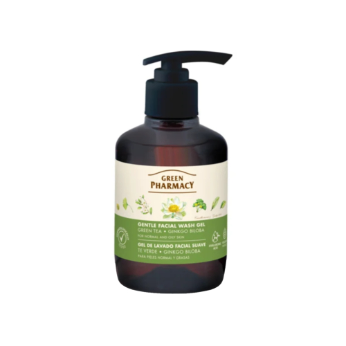 Green Pharmacy - Gentle face wash gel for combination and oily skin - Green tea