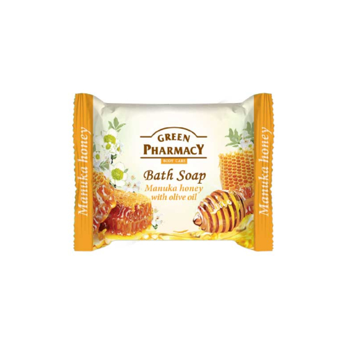 Green Pharmacy - Bath soap in bars - Manuka honey and olive oil
