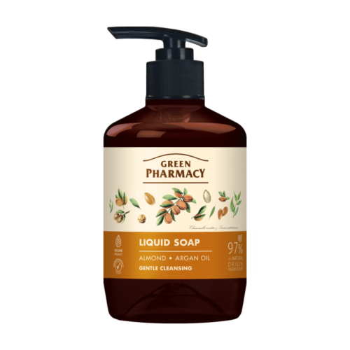 Green Pharmacy - Liquid Hand Soap - Almonds and Argan Oil