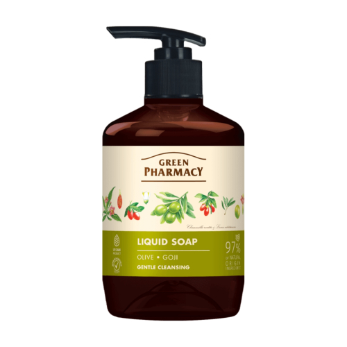 Green Pharmacy - Liquid Hand Soap - Olives and Goji Berry