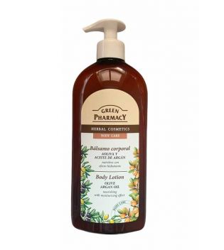 Green Pharmacy - Nourishing body lotion - Olive and argan oil