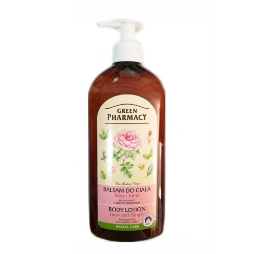 Green Pharmacy - Regenerating body lotion - Rose and ginger