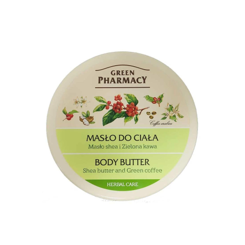 Green Pharmacy - Body butter - Shea butter and green coffee