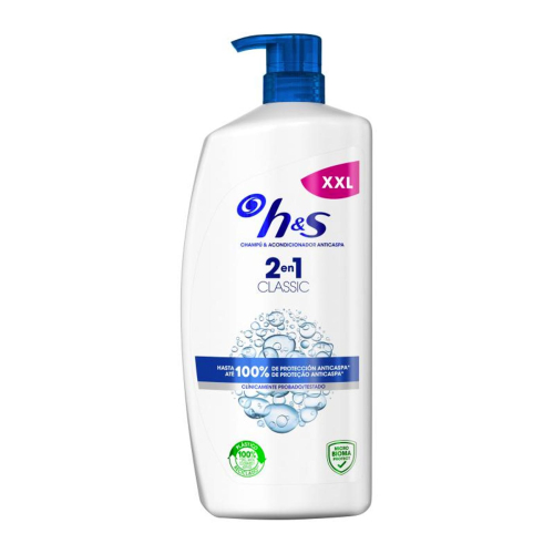 H&S - Anti-dandruff shampoo and conditioner 2en1 Classic 1000ml