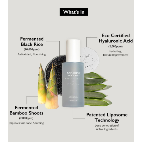 Haruharu Wonder - Facial Mist Black Rice Hyaluronic Essence