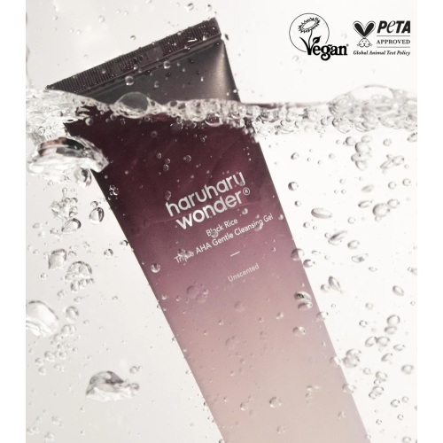 Haruharu Wonder - Cleansing gel Black Rice Triple AHA Gentle