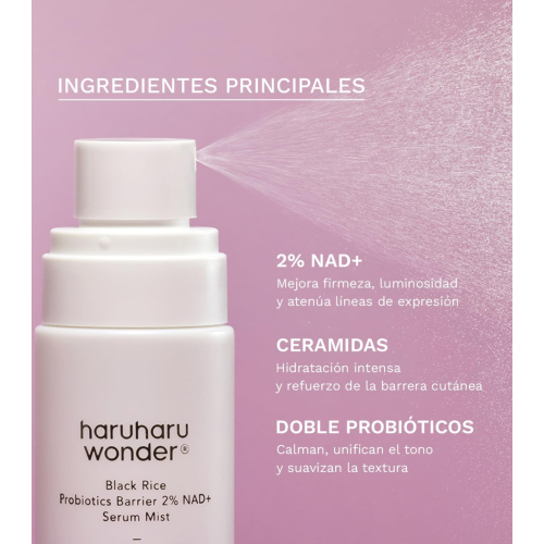 Haruharu Wonder - Mist serum Black Rice Probiotics Barrier 2% NAD+