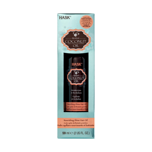 Hask - Nourishing and revitalizing Hair Oil - Monoi Coconut Oil