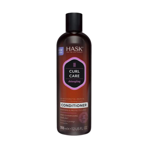 Hask - Detangling Conditioner Curl Care - Coconut Oil, Argan Oil and Vitamin E