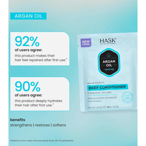 Hask - Repairing Deep Conditioner - Argan Oil 50g