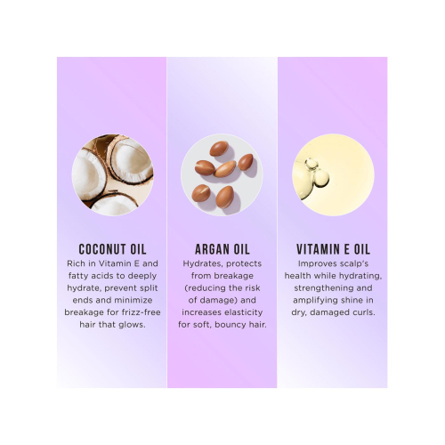 Hask - Deep Curl Revitalizing Conditioner Curl Care - Coconut Oil, Argan Oil & Vitamin E