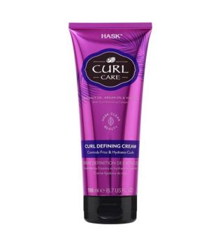 Hask - Curl defining cream Curl Care - Coconut oil, argan oil and vitamin E