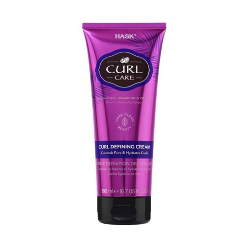 Hask - Curl defining cream Curl Care - Coconut oil, argan oil and vitamin E