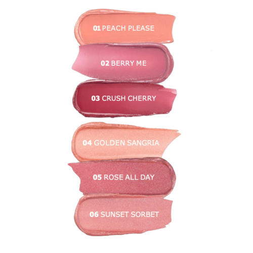 Hean - Lipstick Juicy Glossy - 06: Sunset Sorbet