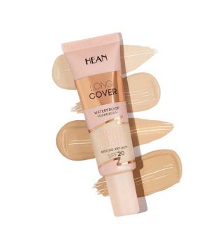 Hean - Foundation Long Cover Perfect Skin SPF20 - C03: Beige
