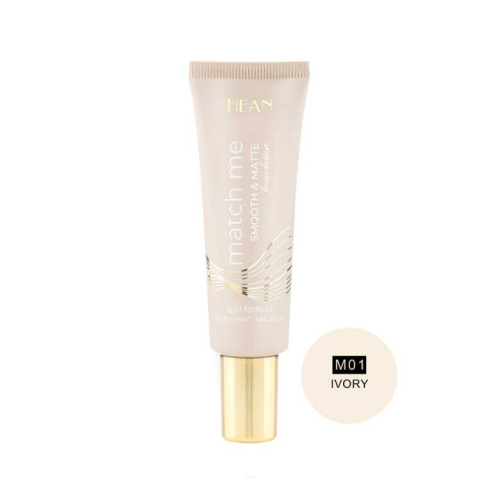Hean - Matte Foundation Match Me - M01: Ivory