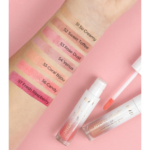 Hean - Lip Gloss with Natural Oils HYDRO Boost - 53: Rose Dust