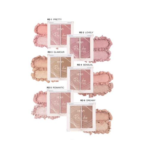 Hean - Powder Blush Duo Rosy - Glamour