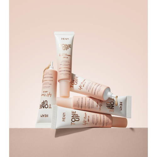 Hean - Tinted Toning Face Cream Tone Up SPF15 - T02: Natural