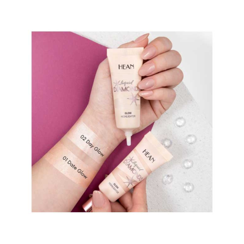 Hean - Liquid Highlighter Liquid Diamonds - 01: Date Glow