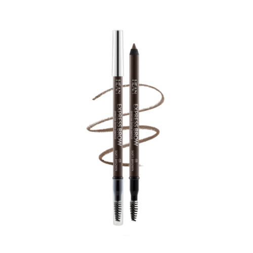 Hean - Eyebrow Pencil Express Brow - 01: Soft Brown