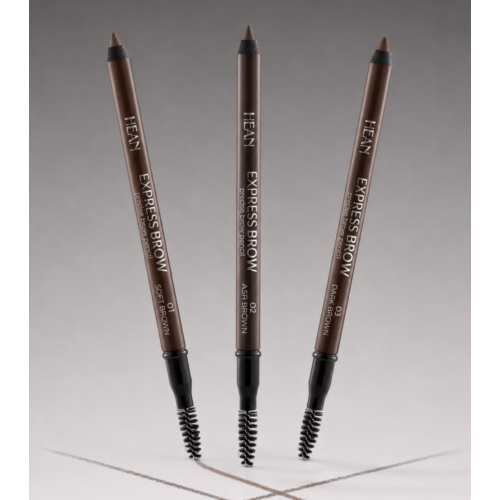 Hean - Eyebrow Pencil Express Brow - 01: Soft Brown