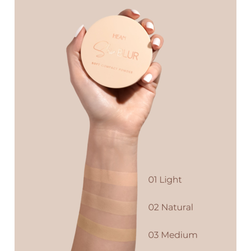 Hean - Compact Powder Skin Blur - 02: Natural
