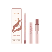 Hean - Lip Set Glossy Lip Duo - Latte Nude