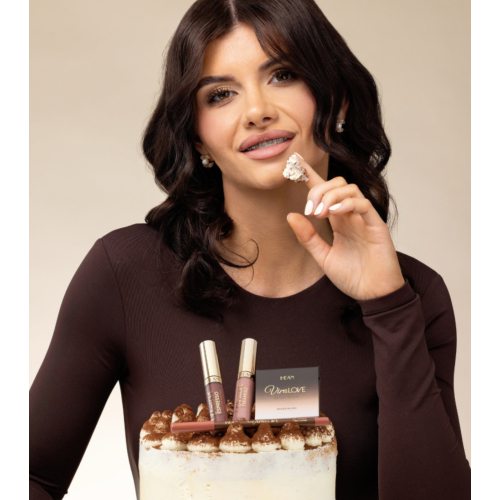 Hean - *ViraLOVE* - Creamy Lip Topper Dessert Edition - Espresso