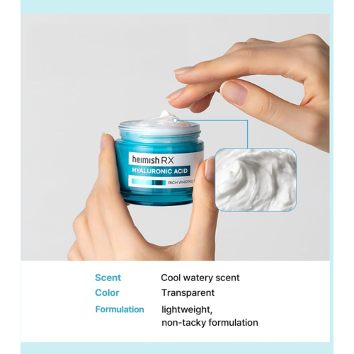 Heimish - *Heimish RX* - Face Cream Hyaluronic Acid Rich Whipped Cream