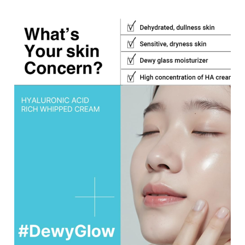 Heimish - *Heimish RX* - Face Cream Hyaluronic Acid Rich Whipped Cream