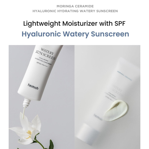 Heimish - *Moringa Ceramide* - Facial sunscreen Watery Sunscreen SPF50+ PA++++