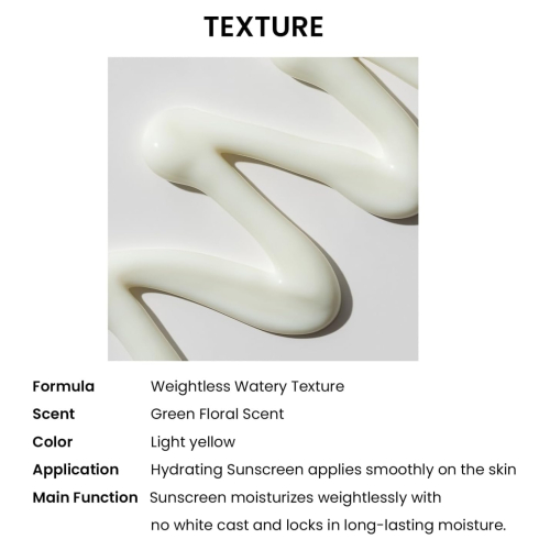 Heimish - *Moringa Ceramide* - Facial sunscreen Watery Sunscreen SPF50+ PA++++